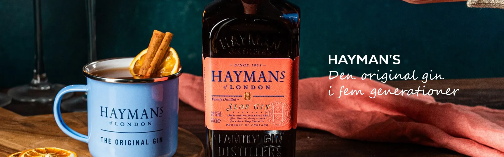 Slider Hayman's Gin