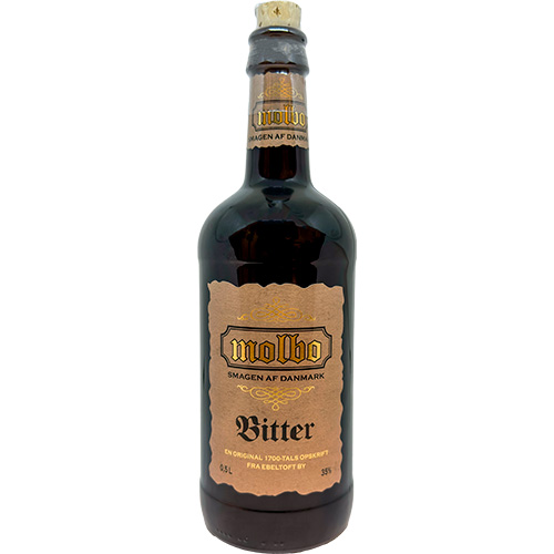 Molbo Bitter - en gl. dansk drik fra Ebeltoft - 50cl