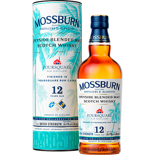 Mossburn Foursquare 12 YO Speyside BM Scotch Whisky