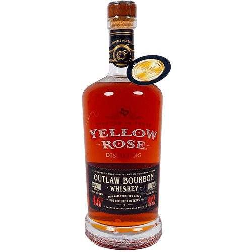 Yellow Rose Outlaw Potstill Texas Bourbon