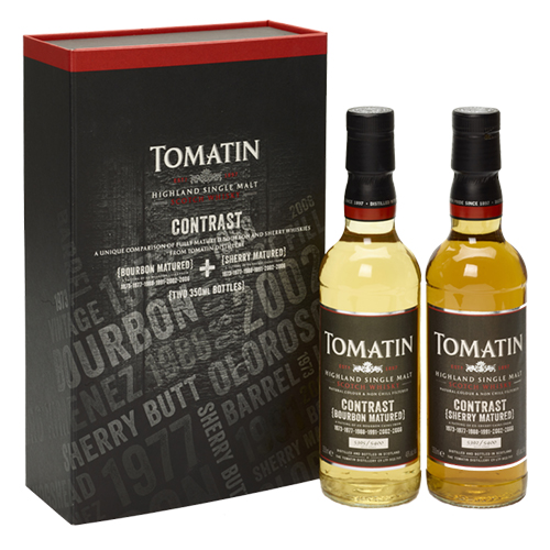 Tomatin Contrast Fully matured Bourbon/Sherry - 2x35cl