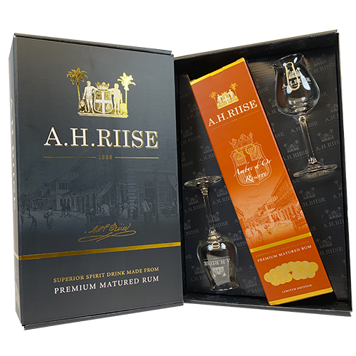 A.H. Riise XO Ambre d'Or Reserve Med 2 glas