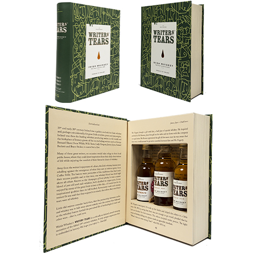 Writers' Tears - Gift Book - 3x5cl