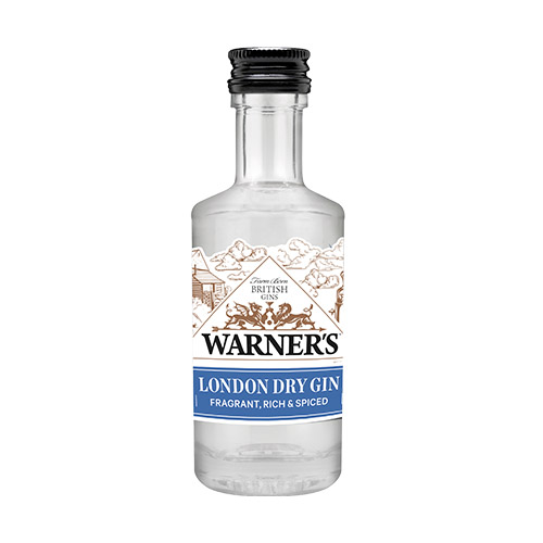 Warner's London Dry Gin - 5cl