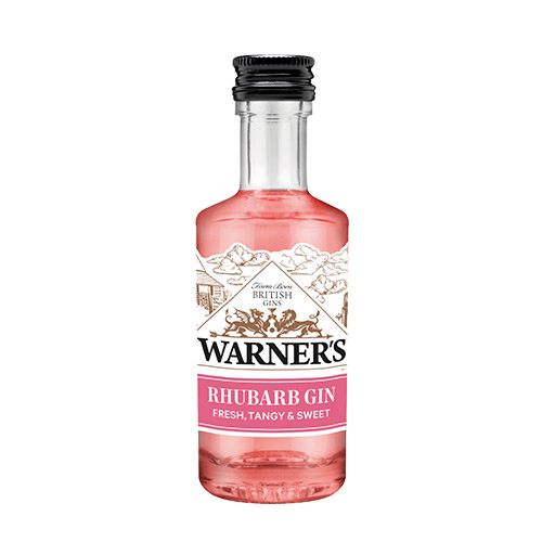 Warner's Rhubarb Gin - 5cl