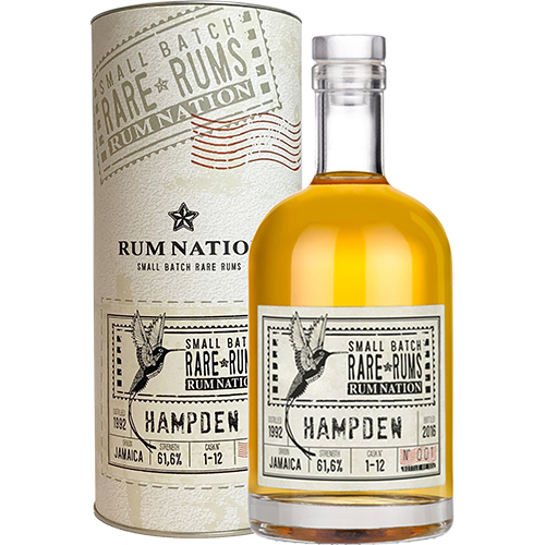 Rum Nation Rare Rums - Hampden 1992-2016 24 år