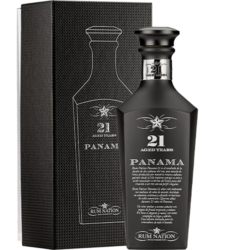 Rum Nation - Panama 21 år Black Decanter