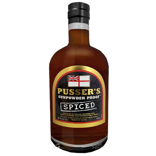 Pusser's British Navy Rum Gunpowder Proof Spiced 54,5%
