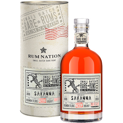 Rum Nation Rare Rums - Savanna Trad. 2006-22 Sherry Finish
