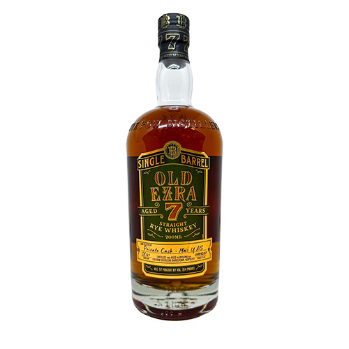 Ezra Brooks Old 7 Year Bourbon Mac Y Signature