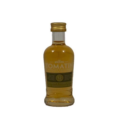 Tomatin 12 år Highland Single Malt Scotch Whisky - 5cl