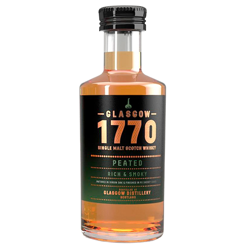 1770 Glasgow SM Whisky Peated Rich & Smoky - 5cl