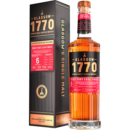 1770 Glasgow Ruby Port Cask Finish 6 yo